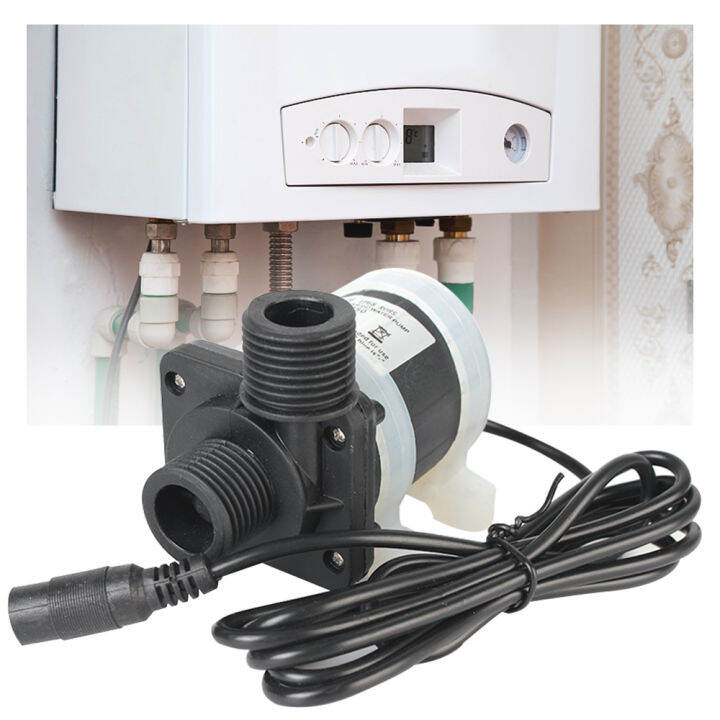 Us Plug Mute Waterproof Brushless Solar Motor Water Pump Ip68 Dc 12v 24v Silent 4 Points 9159