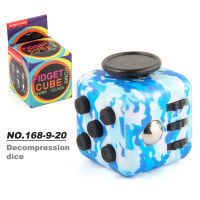 KEChc Decompression Magic Cube ความเครียดความวิตกกังวลบรรเทาของเล่น Multicolor Relaxing Cube ของเล่นสำหรับของขวัญวันเกิด【คลังสินค้าพร้อม】