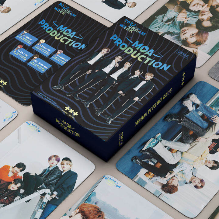 การ์ดโลโม่-โฟโต้การ์ด-แบบ-2-ด้าน-54-ใบ-กล่อง-8-7-5-7cm-อัลบั้ม-txt-chaotic-wonderland-2022-seasons-greeting-the-chaos-chapter-freeze-fight-or-escape-โลโม่การ์ด-lomo-card