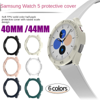 Lonee เคส Samsung สำหรับสมาร์ทวอทช์,เคสที่ป้องกันนาฬิกา PC ขนาด40มม./44มม. สำหรับ Samsung Galaxy Watch เคส5เฟรมแบบกลวงพร้อมสเกลเคสนาฬิกาข้อมือดีไซน์สำหรับ Samsung Galaxy Watch 5เคสไม่มีฟิล์ม