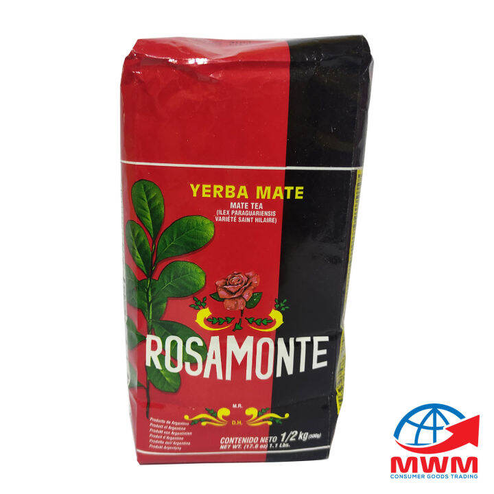 Mate Tea Imported Rosamonte Yerba Mate 500g Traditional Tea Produced