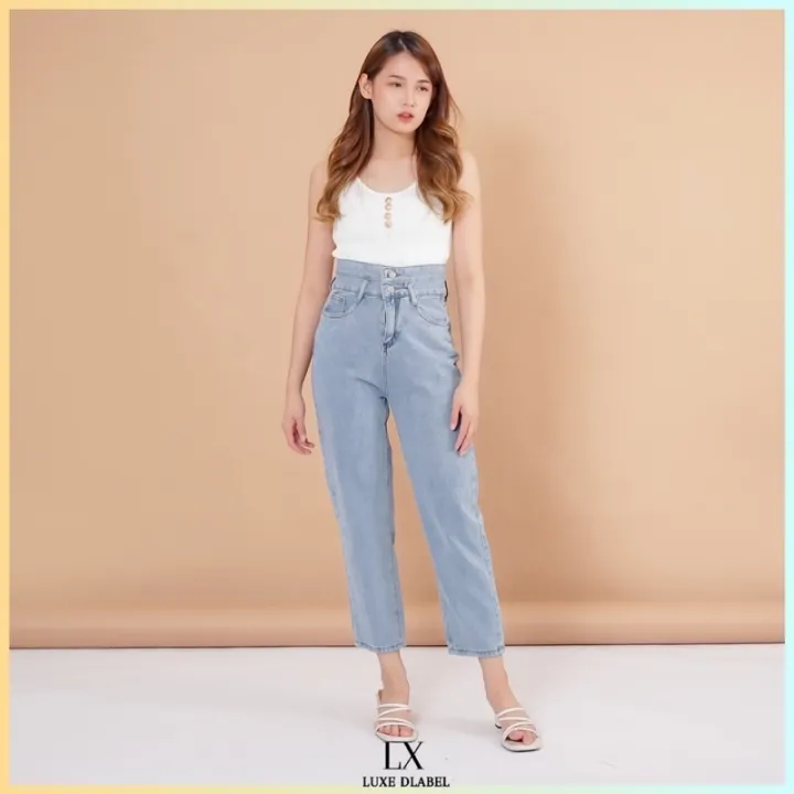 boyfriend high waist jeans