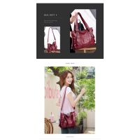 กระเป๋าถือกระเป๋าสะพายไหล่สําหรับสตรีหรูหรา Crossbody สไตล์วินเทจ