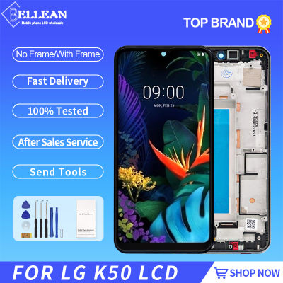 6.26นิ้ว K12 MAX จอแสดงผลสำหรับ LG K50จอแอลซีดีหน้าจอสัมผัส Digitizer LMX520BMW LMX520EMW สมัชชาที่มีกรอบจัดส่งฟรี