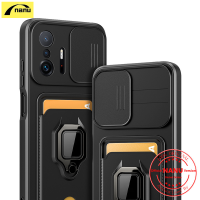 [NANU] สำหรับ Xiaomi 11ครั้ง11Tpro เลนส์หน้าต่างบานเลื่อนป้องกันการล่มสลายหลักฐานโทรศัพท์กรณีมัลติฟังก์ชั่บัตรกระเป๋าใส่บัตรโทรศัพท์ปก