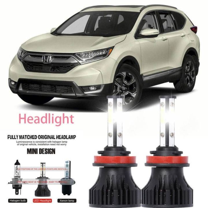 หลอดไฟหน้ารถยนต์-led-lai-40w-6000k-สีขาว-สําหรับ-honda-cr-v-vi-rm-2012-2023-รับประกัน-10-เดือน