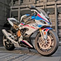 1:12 Diecast Alloy Motorcycle S1000RR Simulation Collectible Decoration Metal Vehicle Model Moto for Children Boys Gift Hottoys Die-Cast Vehicles