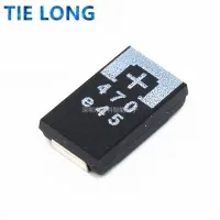 50PCS 2R5TPE470M9 470 2.5V 470UF SMD Tantalum Capacitor New and original