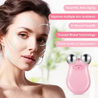 Beauty Microcurrent Massager Face Lift Skin Care Tool Skin Tightening Lifting Facial Wrinkle Remover Toning Beauty Massage