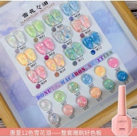 ANI004 สีกลิตเตอร์เหลือบ 12สี แบรนด์ Aniregin