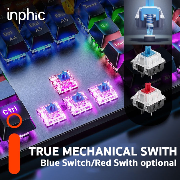 inphic-mechanical-keyboard-gaming-wireless-keyboard-keyboard-mouse-v910-ไฟทะลุตัวอักษร-ชุด-เม้าส์-คีบอร์ด-คีบอร์ดมีไฟ-เมาส์มีไฟ