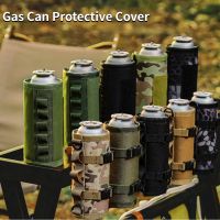 Outdoor Camping Gas Can Protective Cover Outdoor Tactical Fuel Cylinder Sleeve Camping Anti-Fall Gas Can Tank Protective Covers