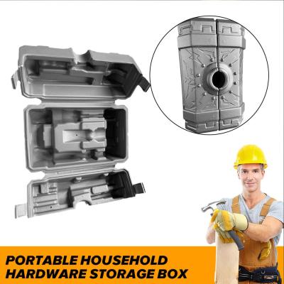 Portable Household Hardware Storage Box Electric Tool Box C5O0