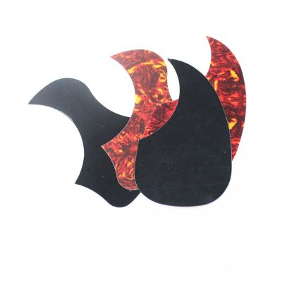 ‘【；】 Guitar Pickguard 40/41 Inch Red Black Drop-Shaped Transparent Pickguard Bird-Shaped  Popular Shield Guitar Accessories Parts