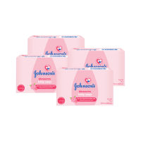 Johnsons จอห์นสัน สบู่เด็ก กลิ่นบลอสซั่ม สีชมพู ขนาด 75 มล. แพ็ค 4 ก้อน