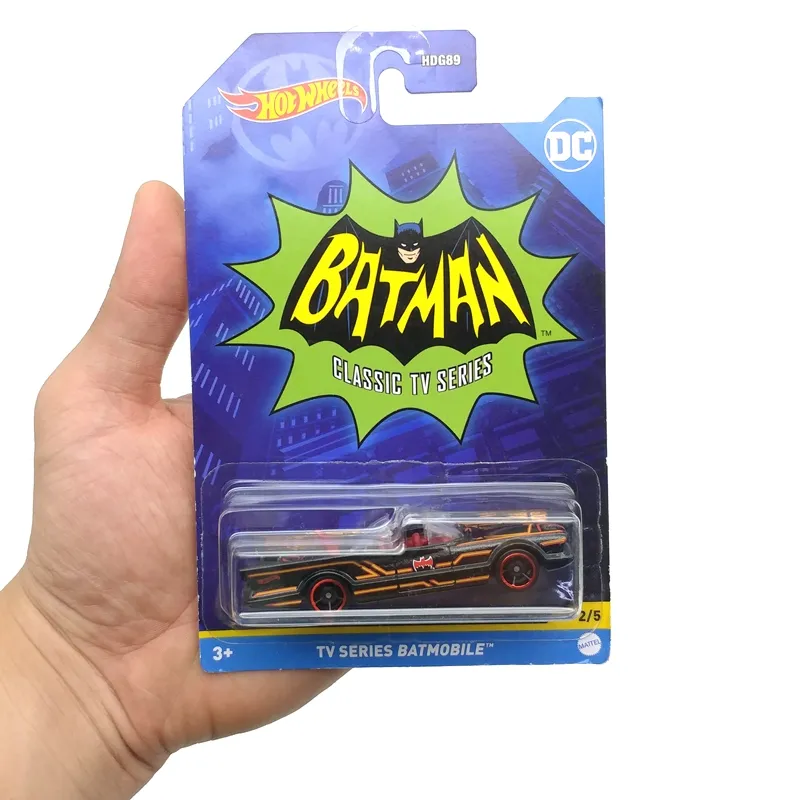 Đồ Chơi Mô Hình Siêu Xe Hot Wheels Batman Classic TV Series HDH00/HDG89 -  TV Series Batmobile 