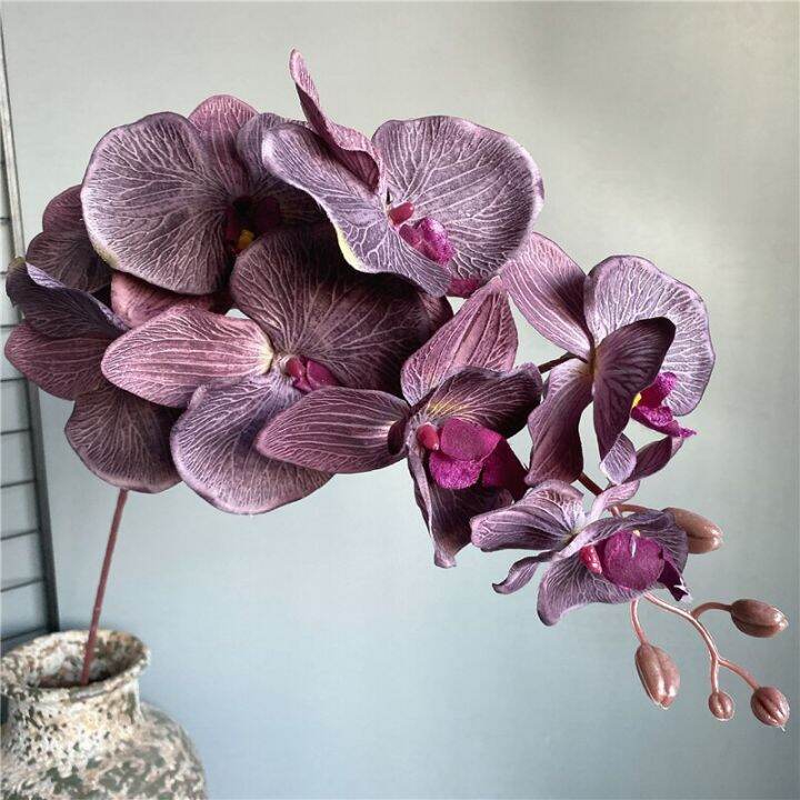 dt-hot-large-black-butterfly-orchid-branch-artificial-flower-home-decoration-special-flores-silk-fake-flower-party-suppliesth