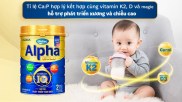 Sữa bột Dielac Alpha Gold IQ số 2 lon 800g
