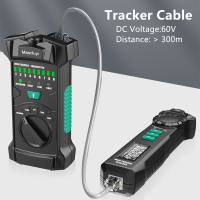 Tracker CABLE LCD POE Cable Tester Toner Wire checker การทดสอบ Cat6ศัพท์สายเคเบิลเครือข่าย Wire Tracker Toner Network TO Tools