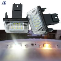 18 LED จำนวนป้ายทะเบียนแสงโคมไฟสำหรับเปอโยต์206 207 306 307 308 406 407 5008สำหรับซีตรอง C3 C4 C5 Saxo Xsara