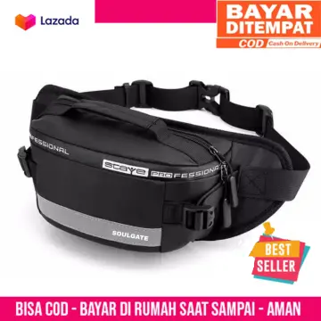 BAYAR DITEMPAT] TAS SELEMPANG PRIA REXER MODEL TERBARU - Tas Bahu  Multifungsi Fashion Pria Tas Selempang Pada