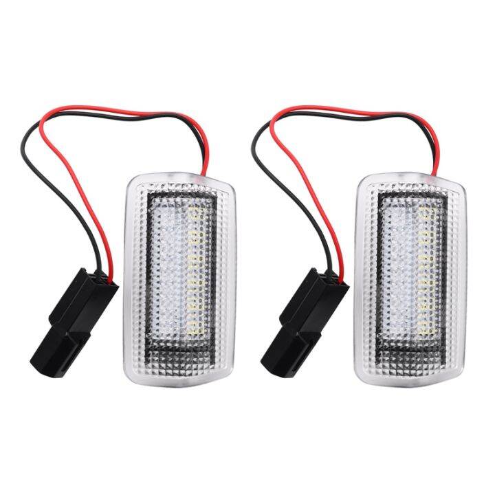 【Ready Stock&COD】4X White Red Car Led Door Courtesy Light For Toyota