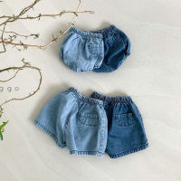 Korean Baby Denim Shorts Casual Bloomers Toddler Baby Boy Girl Fashion Loose Short Pants Bud Cowboy Shorts