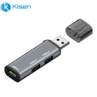 Usb 3.0ฮับตัวแยก3-In-1ส่วนขยายฮับคอมพิวเตอร์โน้ตบุ๊คหลายพอร์ตที่ตัวแยก Usb ข้อมูลแบบพกพาสถานีอะแดปเตอร์ Usb