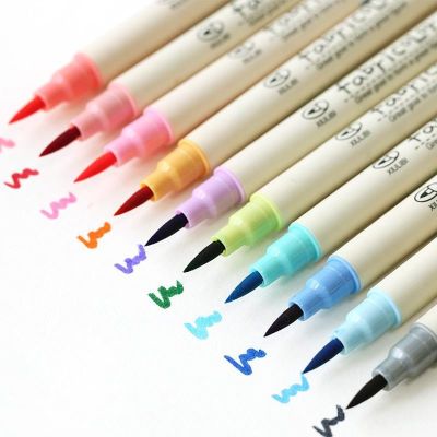 【cw】 Color Calligraphy Pens   Felt - 10 Aliexpress