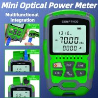 Mini Optical Power Meter AUA-MC7/MC5/M7/M5 Fiber Optic Cable Tester OPM(-70 10/-50 26dBm) With Network Test and LED Lighting