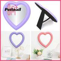 PETINAIL ของขวัญแบบพกพากระจกห้องแขวนผนังกระจกแต่งหน้าความรักหัวใจ