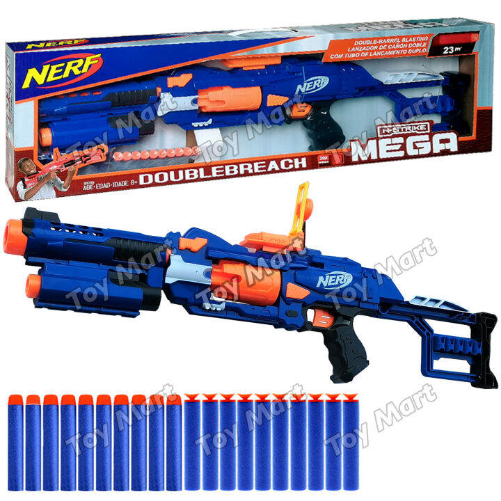 Nerf Doublebreach N-Strike Mega Double-Barrel Blasting Nerf