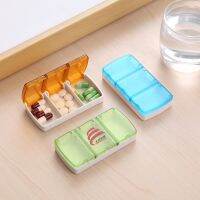 【CW】 1Pc Pill 3 Grids Medicine Tablet Dispenser Organizer Drug Storage