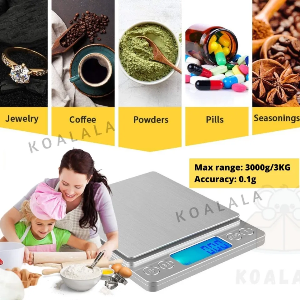 Dropship Digital Kitchen Scale 3000g/ 0.1g Small Jewelry Scale