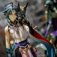 Hot Sales Original Figure Mandrill·Dharma Protector Yaksha Zhongli Three Eyes Five Display Immortal Animation Game Ornament