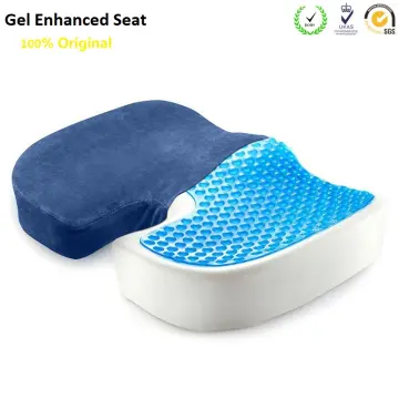 Genuine Original ComfiLife Gel-Enhanced Nonslip Coccyx Memory Foam Seat  Cushion