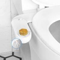 Non-Electric Fresh Water Bidets Self Cleaning Bidet Toilet Seat Attachment with Adjustable Water Pressure &amp; Angle Controls