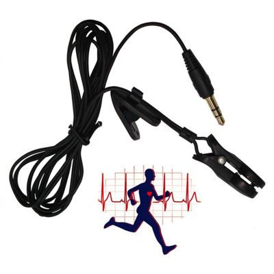 Cross fit Ear Clip Finger Tip Heart Rate Sensor Pulse Meter for Kettler Cardio Fitness Equipment Stepper Treadmill Pulsometro
