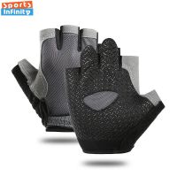 Cycling Half Finger Outdoor Anti Slip Anti Sweat Men Women Fitness Gloves Breathable Anti Shock Sports Gloves for Bike Bicycle