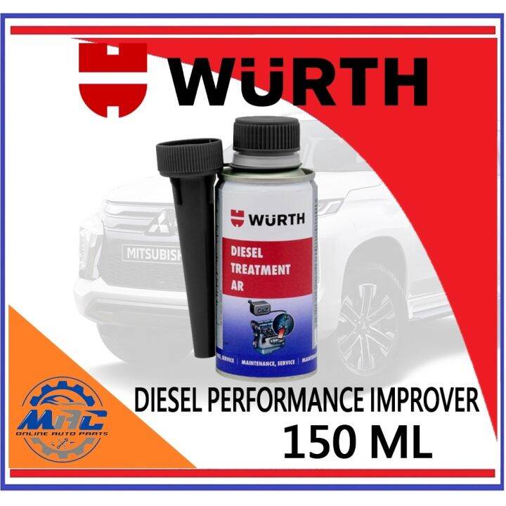 WURTH DIESEL Injector cleaner PERFORMANCE IMPROVER 150 ml Lazada PH