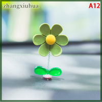 Zhangxiuhua แผงหน้าปัดเครื่องประดับรถยนต์ดอกไม้ขนาดเล็ก,ตกแต่งรถกระจกมองหลังหน้าต่างรถภายในรถเครื่องประดับกาวเองได้