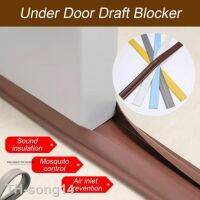 2023▩✢ Soft Under Door Draft Insulator Bottom Strip Weatherstrip Adjustable Stopper Windproof Dust Guard