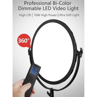 สินค้าขายดี+++ พร้อมส่ง led Soft Light studio SL360ARC 70w 18นิ้ว สำหรับผู้ต้องการความสว่าง