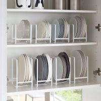 Kitchen Dish Rack Plate Organizer Drainer Cocina Pot Rack Cover Kitchen Plate Rack Free Punching Dish Drying Rack 2023