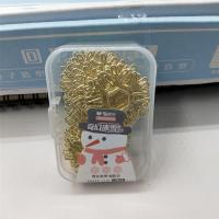 【jw】▲  Gold Paperclips Paper Clip Paperclip Stationery Planner