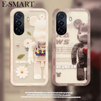 เคสมือถือสำหรับ Huawei Nova Y71 ฝาหลัง แฟชั่นคู่รูปหมีซิลิโคนนิ่มใสป้องกันการตกสำหรับ Huawei Nova Y71 Y70 เคสโทรศัพท์