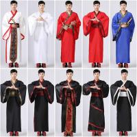 เครื่องแต่งกายโบราณชุดจีนโบราณ Hanfu 10สีชุดแต่งกายสำหรับร่วมงานเทศกาลเวทีชุดเชียร์ลีดเดอร์ชุดเต้นรำพื้นบ้าน