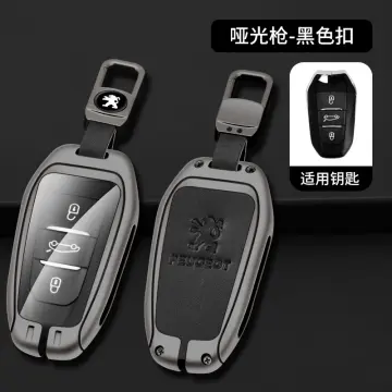 Citroen KEY FOB, Citroen Leather Keychain, Key Fob Cover Citroen, Dongfeng  Peugeot 4008/5008/citroen, Leather Car Key Fob Cover 