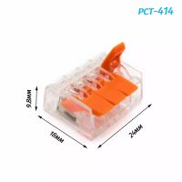 【Worth-Buy】 ftezvq 30/50 Piezas Reemplazan Los Conectores De Cable Rápido Mini De La Sererie 221, Conector De Cableado Compacto Universal,Push-En Bl