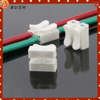 BUSH 30PCS ทนทาน ใหม่เอี่ยม เร็ว ที่หนีบสาย สายเชื่อมต่อสปริง 2p CH2 เทอร์มินัลบล็อก